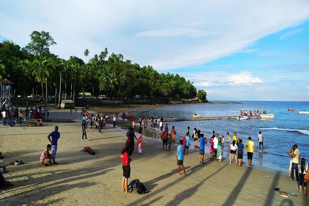 Corbyn's Cove Beach Port Blair, Andaman and Nicobar Islands