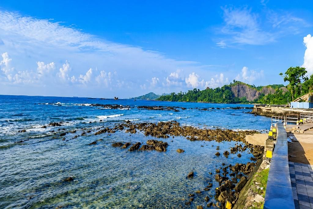 Corbyn's Cove Beach Port Blair, Andaman and Nicobar Islands