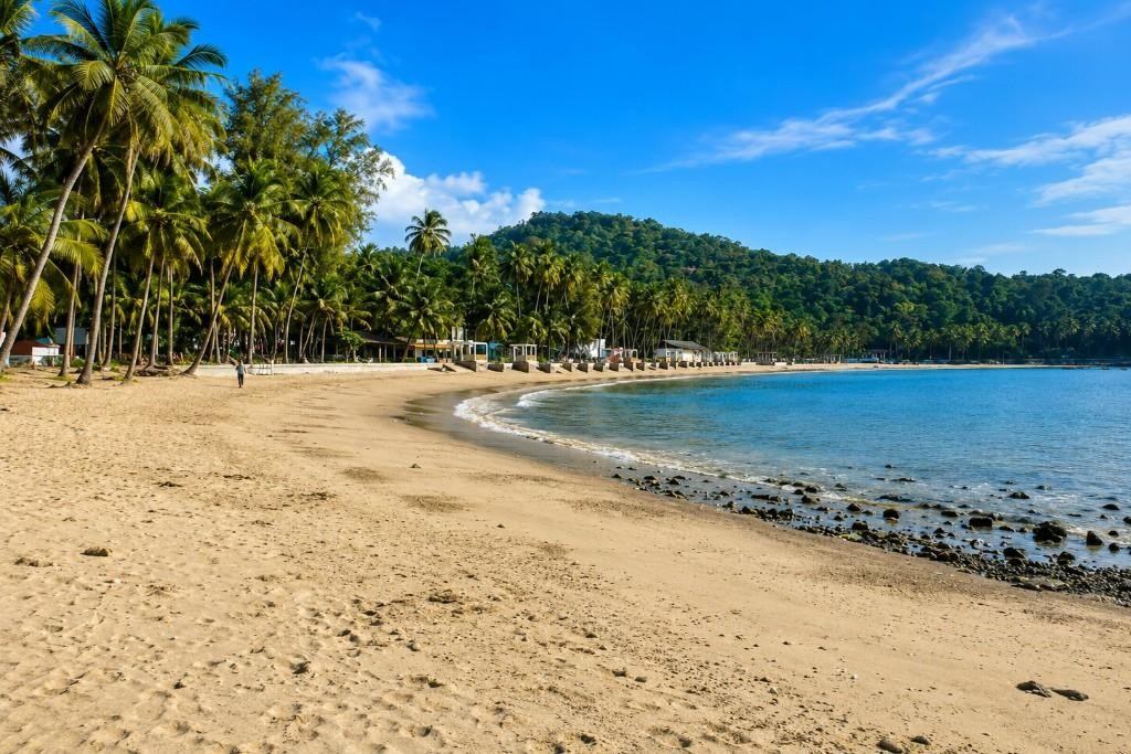 Corbyn’s Cove Beach Port Blair during Andaman Family Packages From Hyderabad