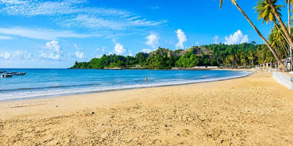 Corbyn's Cove Beach at Sri Vijaya Puram (Port Blair), Andaman & Nicobar Islands, featured in Budget Andaman Family Tour Packages.