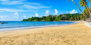 Corbyn's Cove Beach at Sri Vijaya Puram (Port Blair), Andaman & Nicobar Islands, featured in Budget Andaman Family Tour Packages.