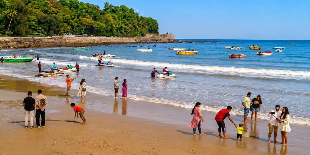 Corbyn's Cove Beach at Sri Vijaya Puram (Port Blair), Andaman & Nicobar Islands, featured in Customized Andaman Family Packages.