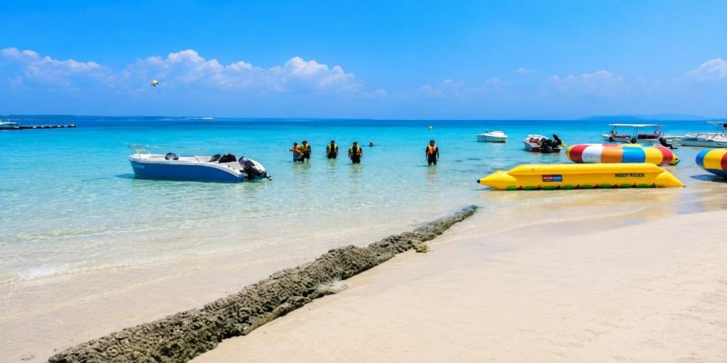 Elephant Beach at Swaraj Dweep (Havelock Island), Andaman and Nicobar Islands, featured in Andaman Nicobar Family Packages.