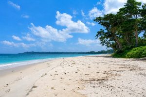 Laxmanpur Beach on Neil Island included in customized Andaman family packages