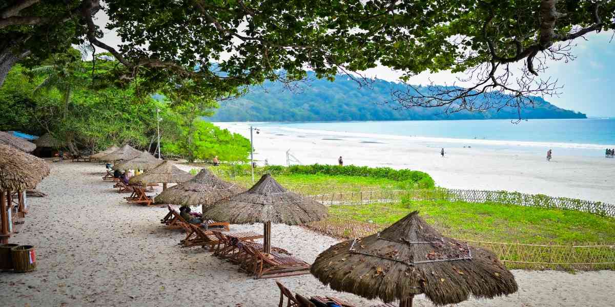Radhanagar Beach at Swaraj Dweep (Havelock Island), Andaman & Nicobar Islands, featured in Andaman Holiday Packages for Family.