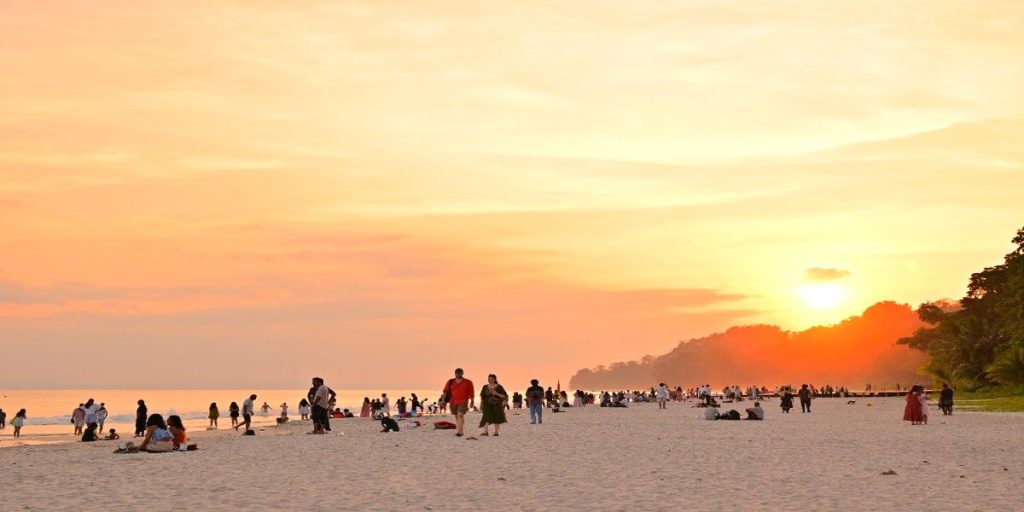 Radhanagar Beach at Swaraj Dweep (Havelock Island), Andaman & Nicobar Islands, featured in Best Andaman Family Tour Packages.