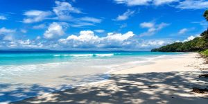 Radhanagar Beach at Swaraj Dweep (Havelock Island), Andaman & Nicobar Islands, featured in Customized Andaman Family Packages.