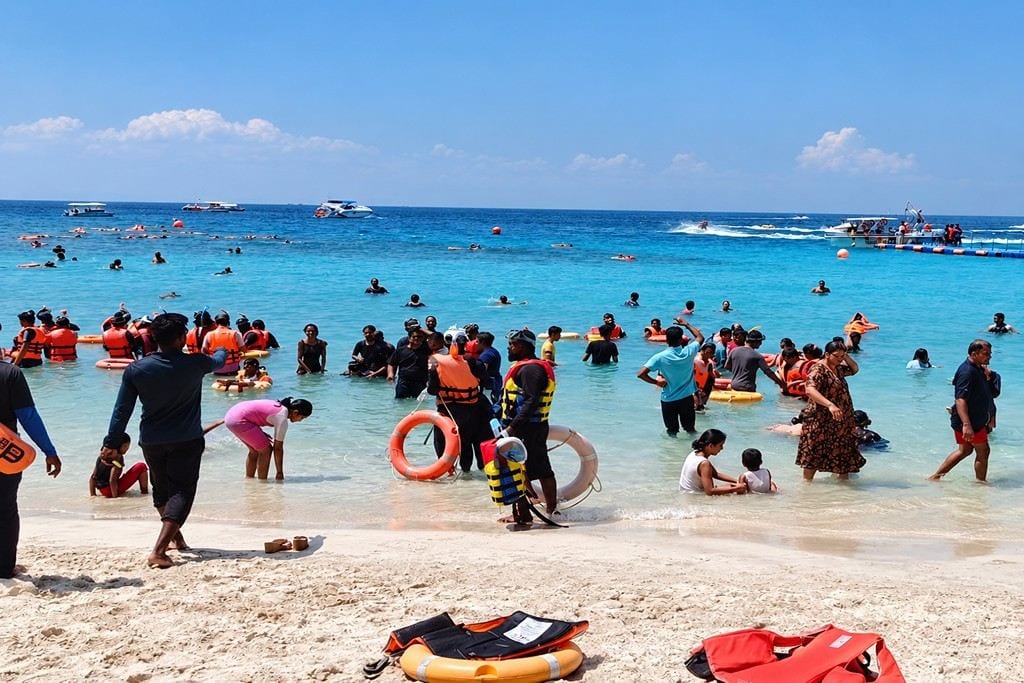 Elephant Beach on Havelock Island featured in a 3 Nights 4 Days Andaman Weekend Package