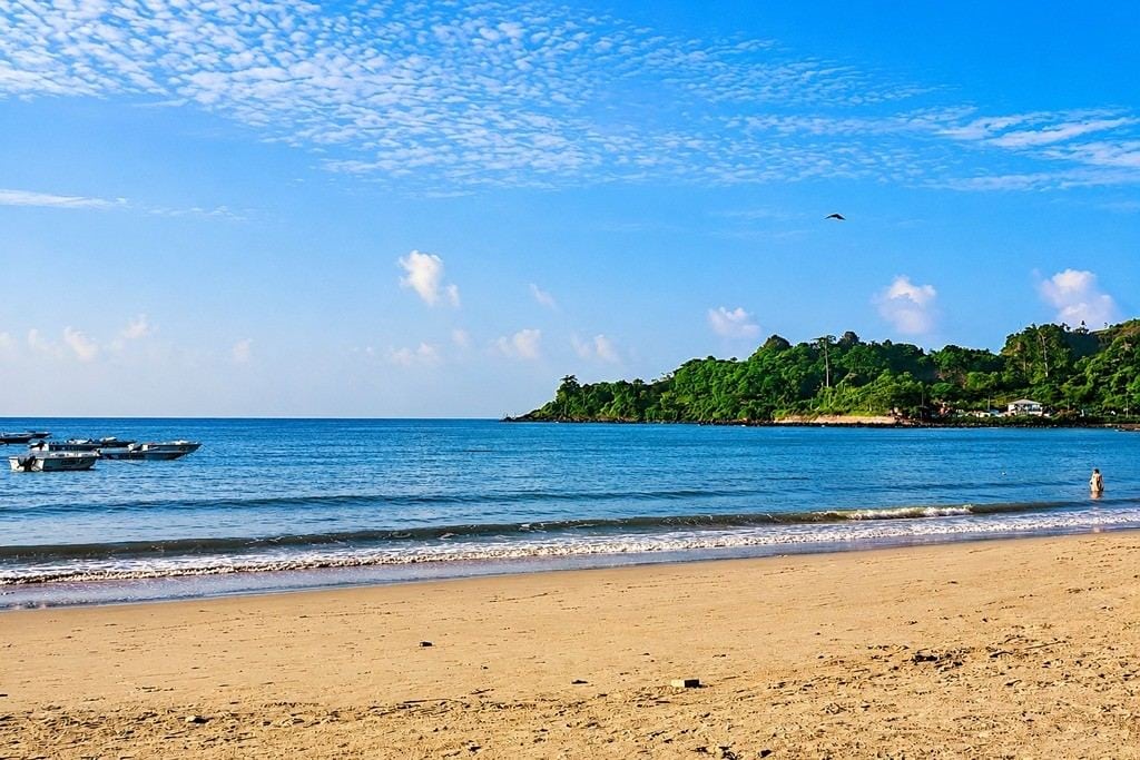 Corbyn’s Cove Beach Port Blair during Andaman Packages Cost From Hyderabad