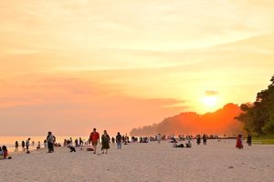 Radhanagar Beach Swaraj Dweep during Andaman Packages Cost From Hyderabad