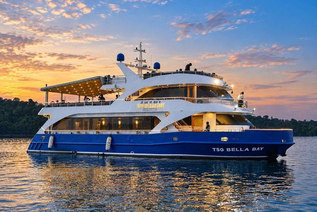 Dinner Cruise in Port Blair - Andaman @ 3,540/-pp - Andaman Ocean Tours & Travels TSG Bella Bay Dinner Cruise in Port Blair Andaman