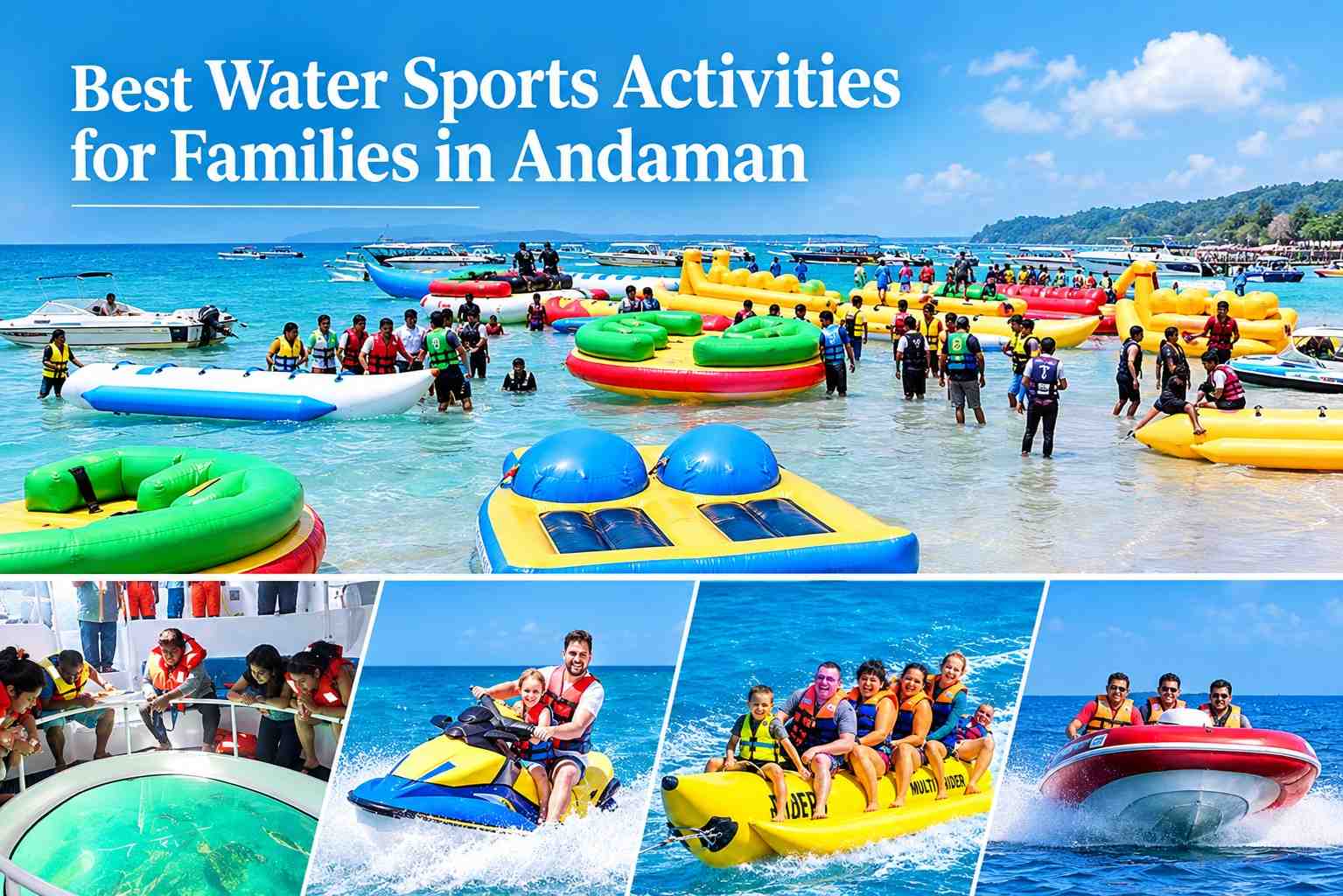 Best Water Sports Activities for Families in Andaman Islands