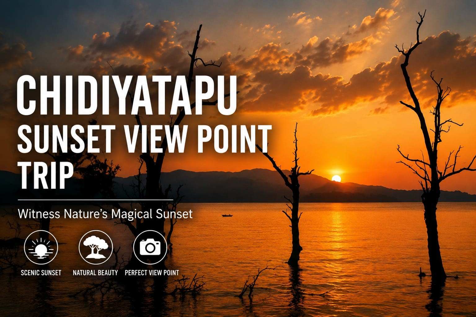 Chidiya Tapu Sunset View Point Trip from Port Blair featuring scenic sea views and a beautiful Andaman sunset.