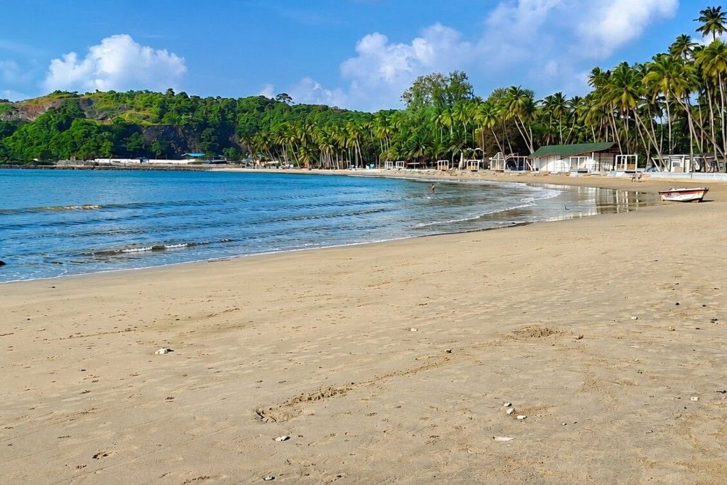 Corbyn's Cove Beach in Port Blair, a scenic beach destination covered in Andaman Packages from Bangalore.