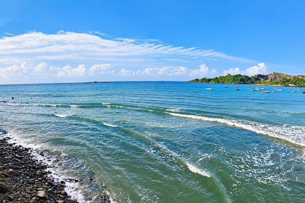 Corbyn’s Cove Beach in Port Blair included in an Andaman tour package from Kolkata