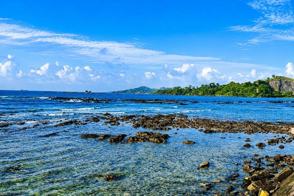 Scenic Corbyn’s Cove Beach Port Blair featured in Andaman Tour Packages from Kolkata