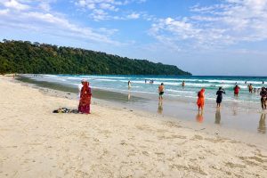 Beautiful Radhanagar Beach Havelock Island featured in Andaman Tour Packages from Kolkata