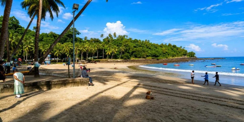 Corbyn's Cove Beach in Sri Vijaya Puram (Port Blair), Andaman & Nicobar Islands included in 3N4D Andaman Budget Tour Packages.
