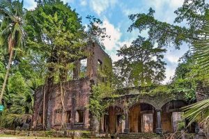 Ross Island (Netaji Subhash Chandra Bose Island) near Port Blair, Andaman