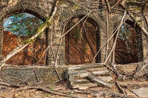 Ross Island near Port Blair visited during an Andaman family tour