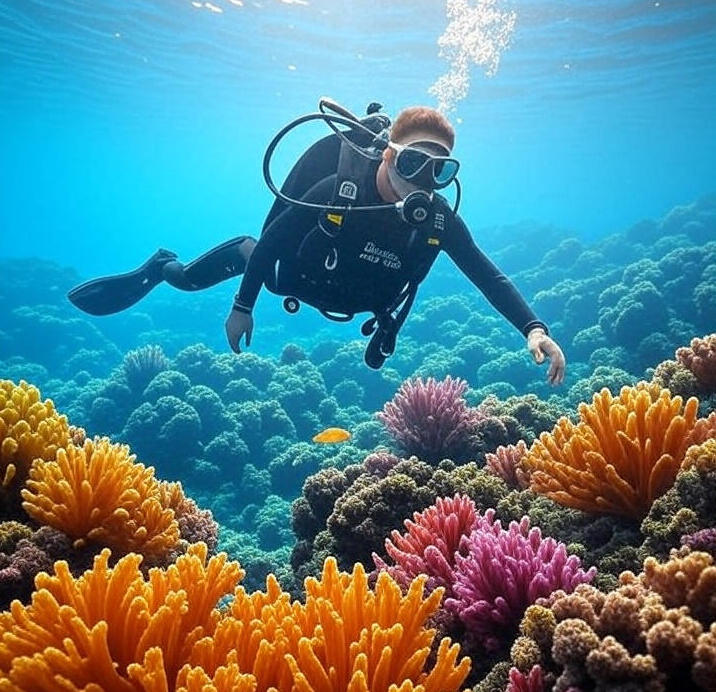 Scuba Diving at Havelock - Andaman