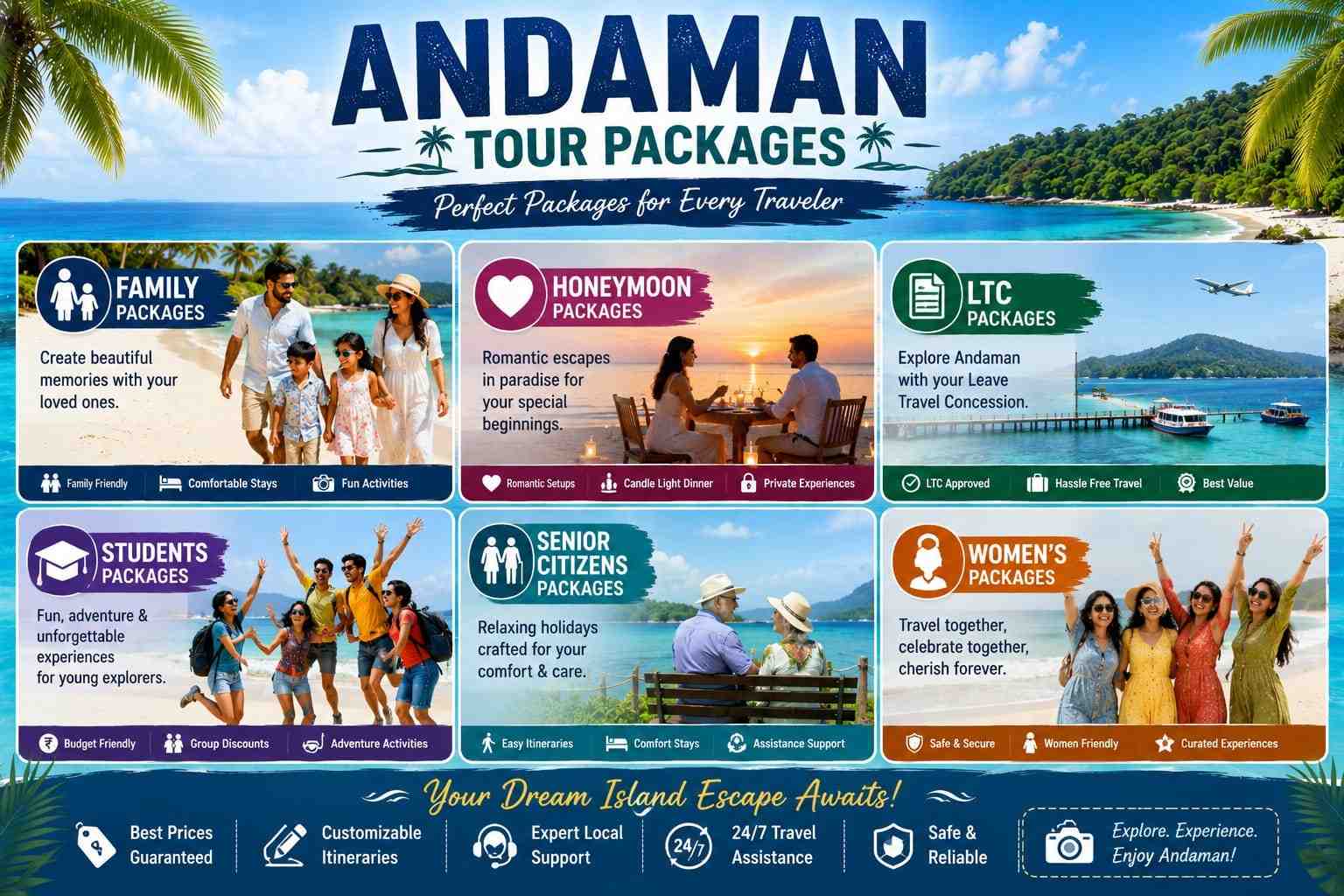Andaman tour Packages