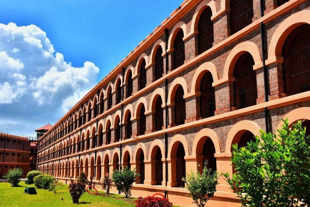 Cellular Jail Light & Sound Show in Port Blair, an evening heritage experience on a luxury Andaman honeymoon trip