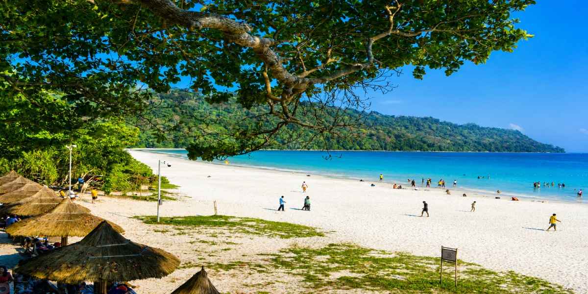 4 Nights 5 Days Andaman Tour Package including Port Blair, Havelock Island, Neil Island, hotels, ferry transfers, and sightseeing.