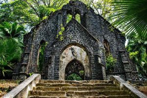 Ross Island Port Blair on an Andaman tour package from Kolkata