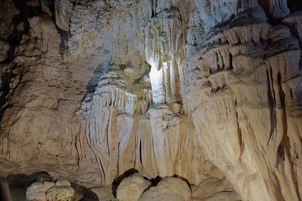 Baratang Limestone Cave, a popular natural attraction covered in our Andaman Best Package from Bangalore.