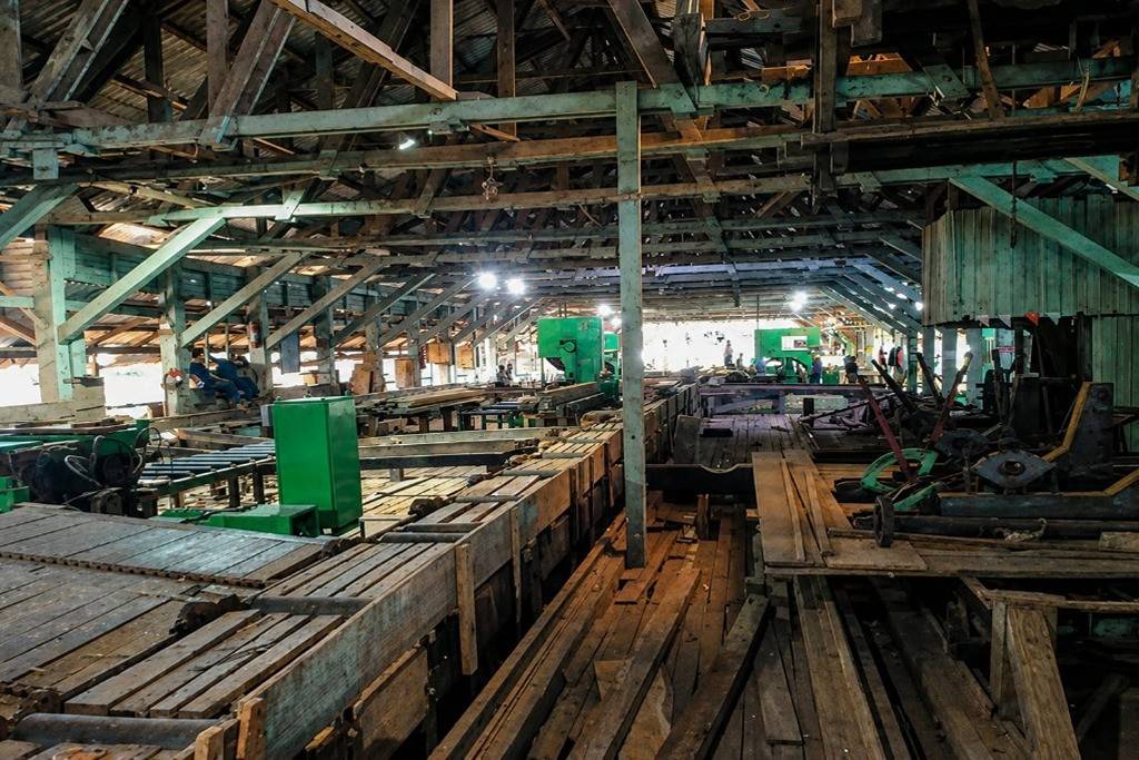 Historic Chatham Saw Mill in Port Blair featured in an Andaman Budget Tour from Hyderabad