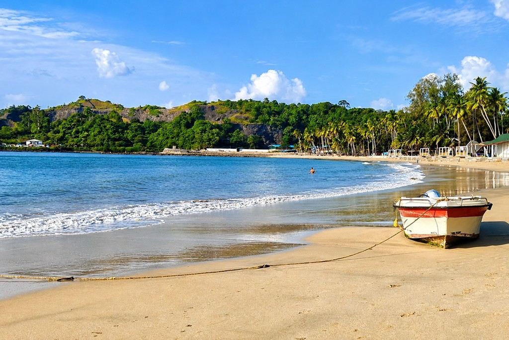 Corbyn’s Cove Beach in Port Blair featured in a 3 Nights 4 Days Andaman Budget Tour Package