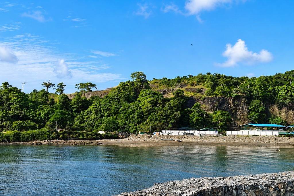 Scenic Corbyn’s Cove Beach in Port Blair featured in a 4N5D Andaman best package