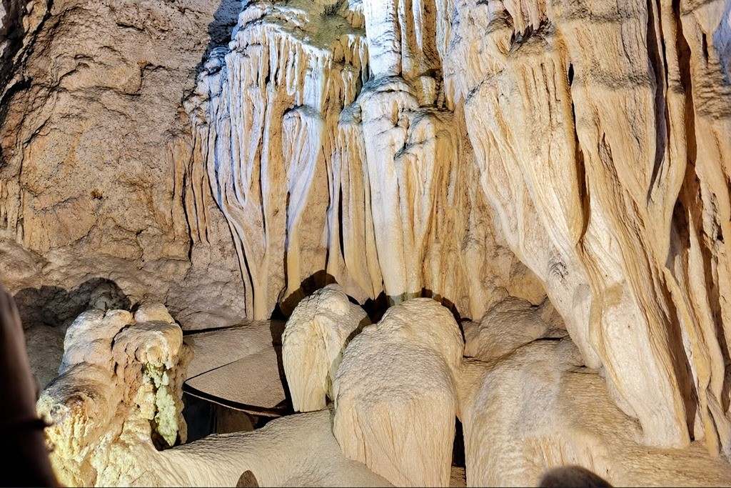 Limestone Cave Baratang Island during Andaman Best Package from Delhi