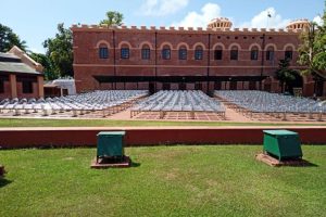 Cellular Jail at Sri Vijaya Puram (Port Blair), Andaman & Nicobar Islands, a historic landmark and popular sightseeing attraction in Andaman.
