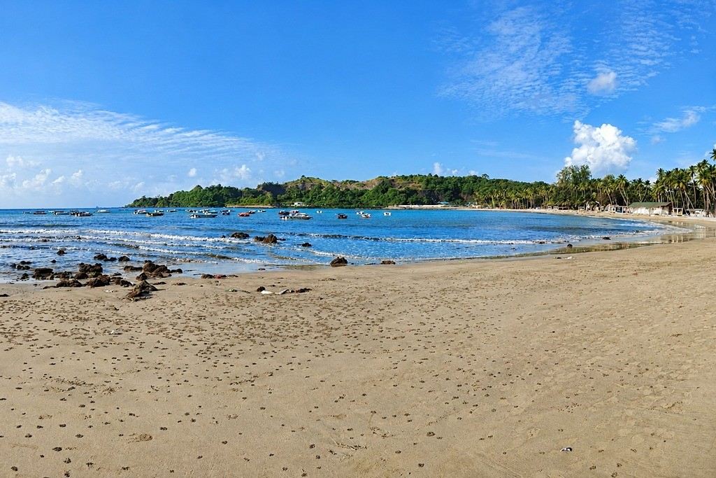 Corbyn’s Cove Beach in Port Blair featured in an Andaman holiday package