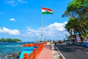 Flag Point in Port Blair featured in a cheapest Andaman package