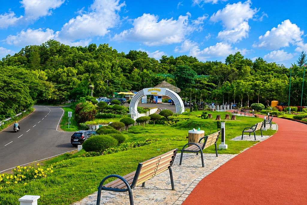 Joggers Park in Port Blair featured in an Andaman economy tour package
