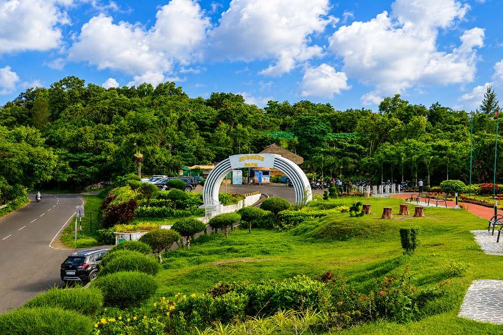 Joggers Park in Port Blair featured in a budget-friendly Andaman package