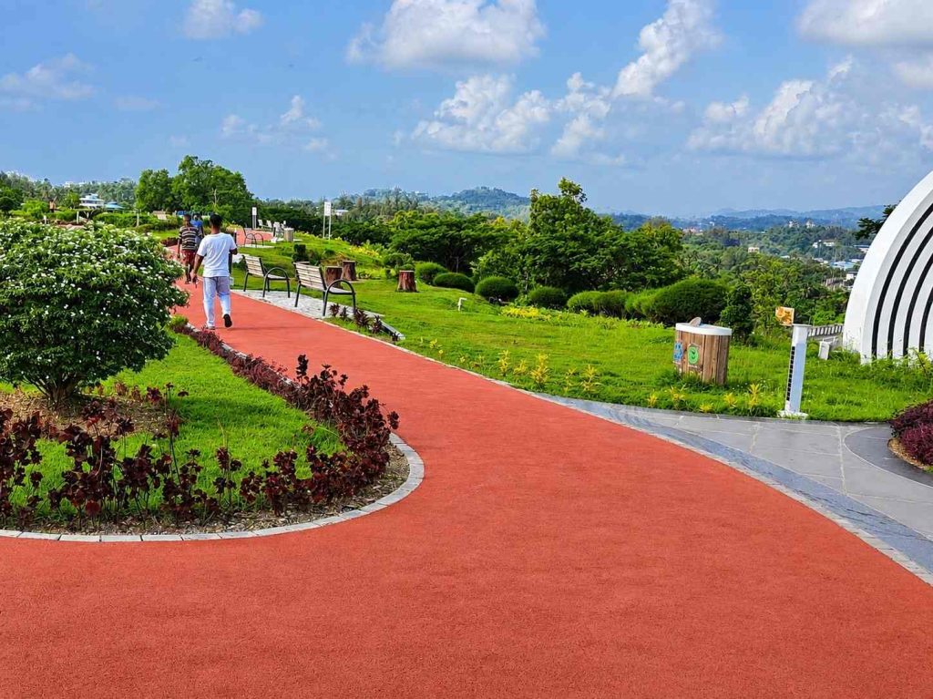 Joggers Park in Port Blair featured in a cheapest Andaman package