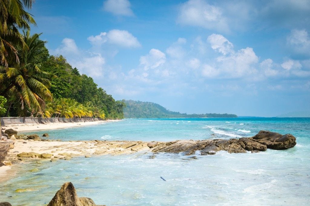 Kalapathar Beach on Havelock Island featured in Andaman budget tour packages