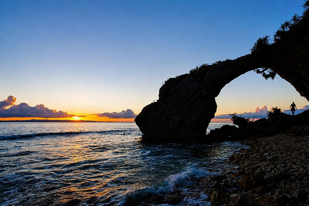 Natural rock formation on Neil Island featured in an Andaman holiday package