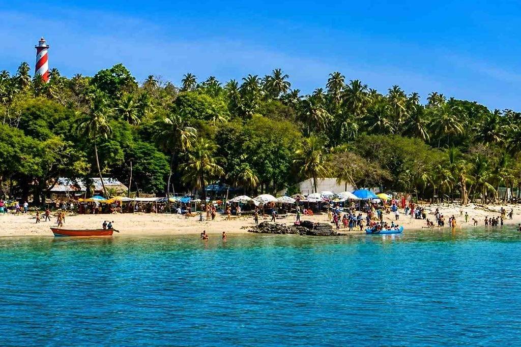 North Bay Island near Port Blair featured in an Andaman economy tour package
