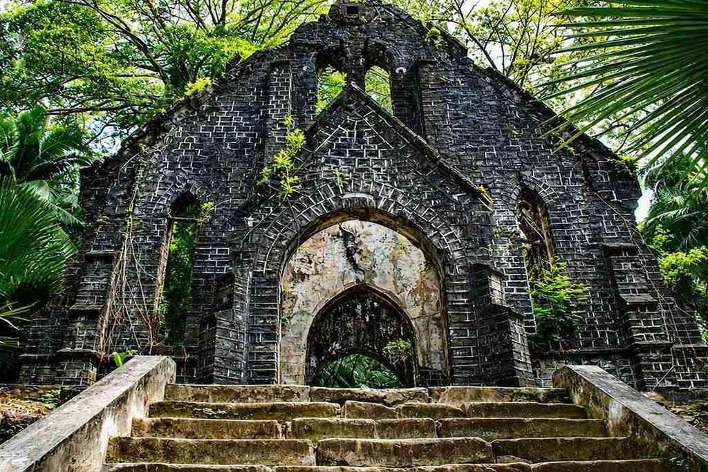 Ross Island near Port Blair featured in a 3N/4D Andaman budget tour package