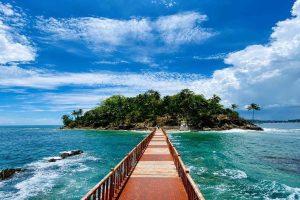 Ross Island near Port Blair featured in an Andaman economy tour package