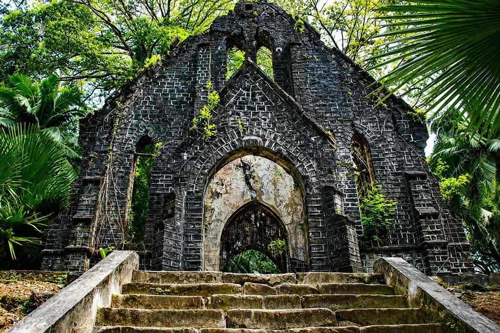 Ross Island Port Blair, Andaman and Nicobar Islands
