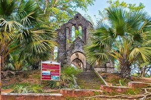 Ross Island near Port Blair featured in Andaman budget tour packages