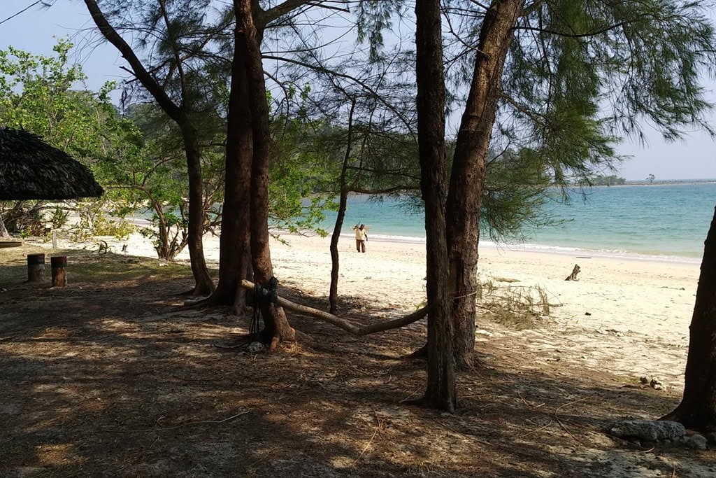 Quiet coastal retreat at Raman Bagicha Beach in Rangat, Middle Andaman